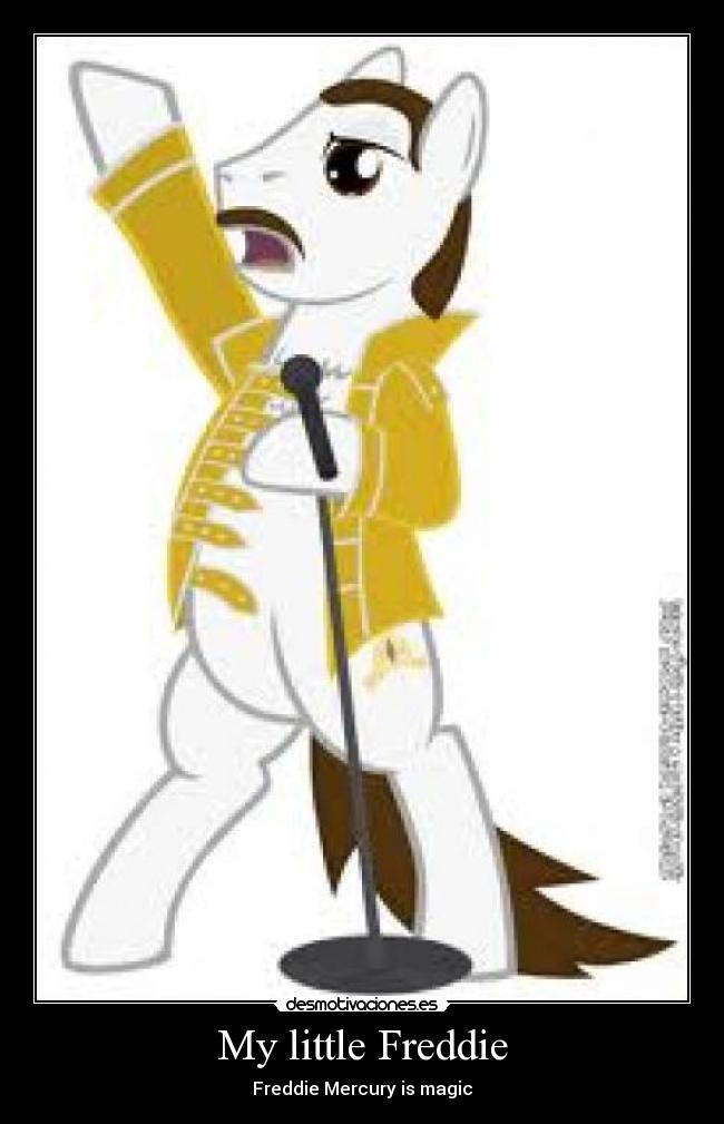 My little Freddie - Freddie Mercury is magic