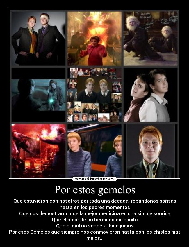 Por estos gemelos - 