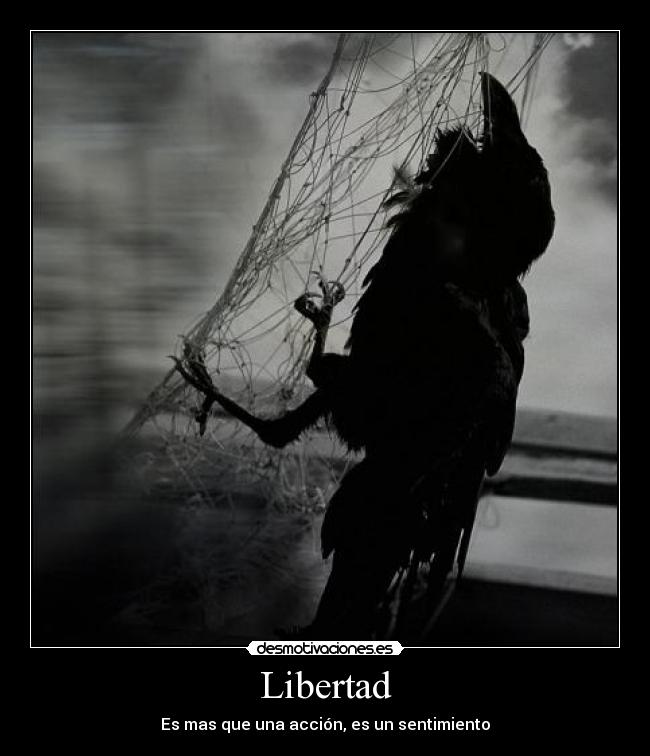 Libertad - Es mas que una acción, es un sentimiento