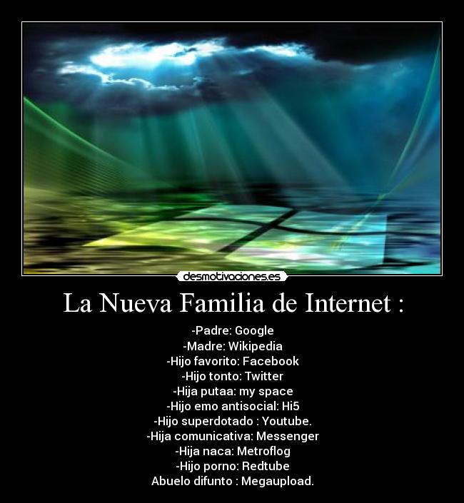 La Nueva Familia de Internet : -