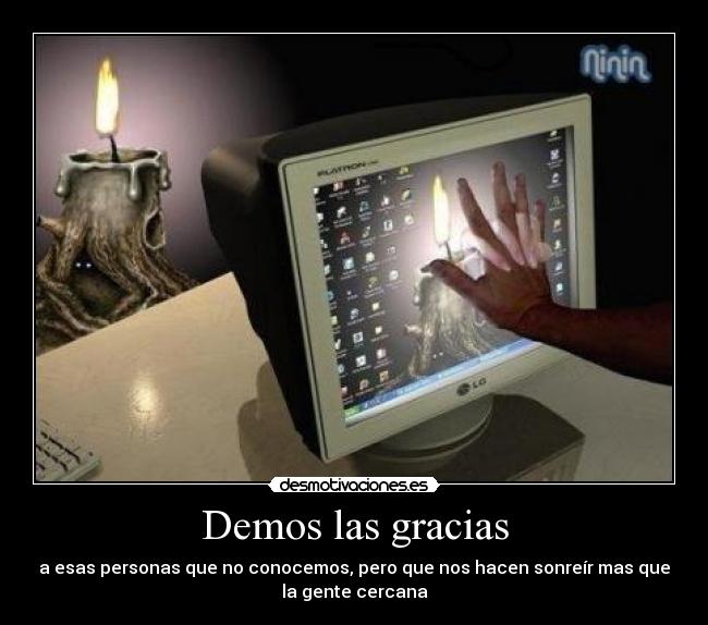 Demos las gracias -
