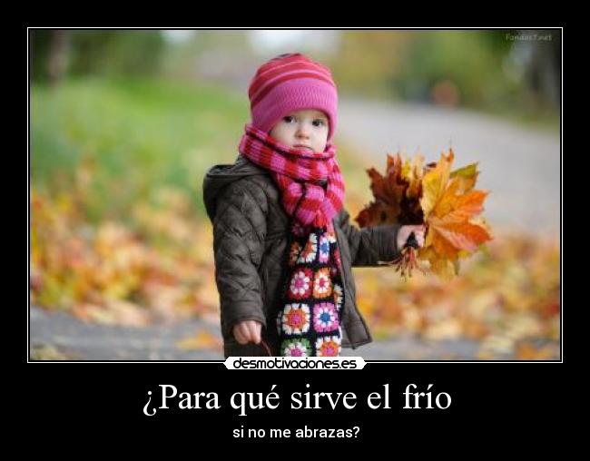 ¿Para qué sirve el frío -