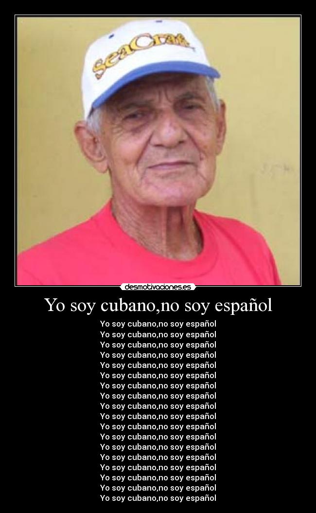 Yo soy cubano,no soy español - 