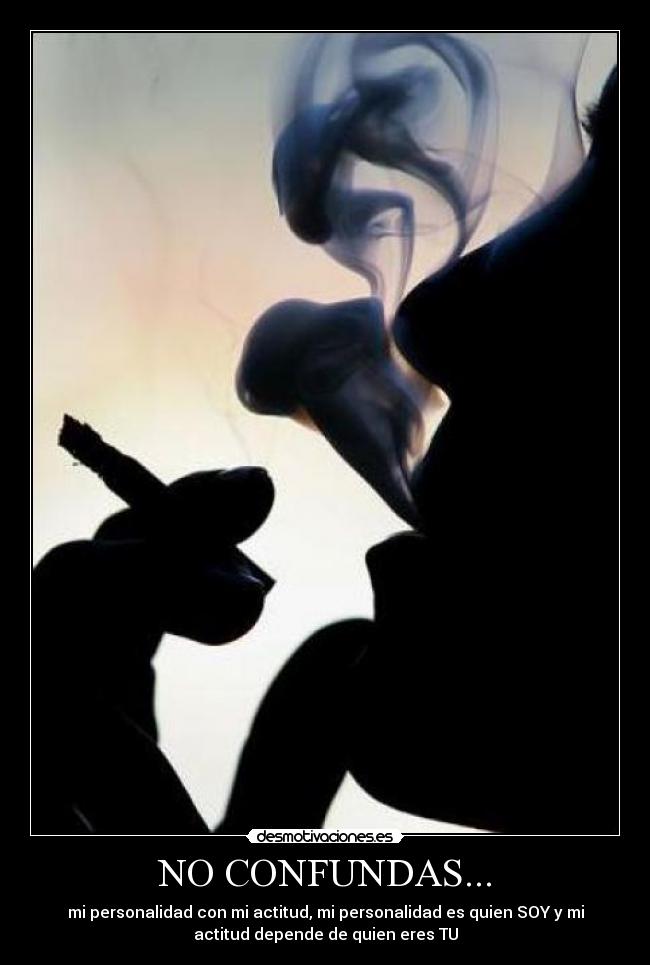 NO CONFUNDAS... - 