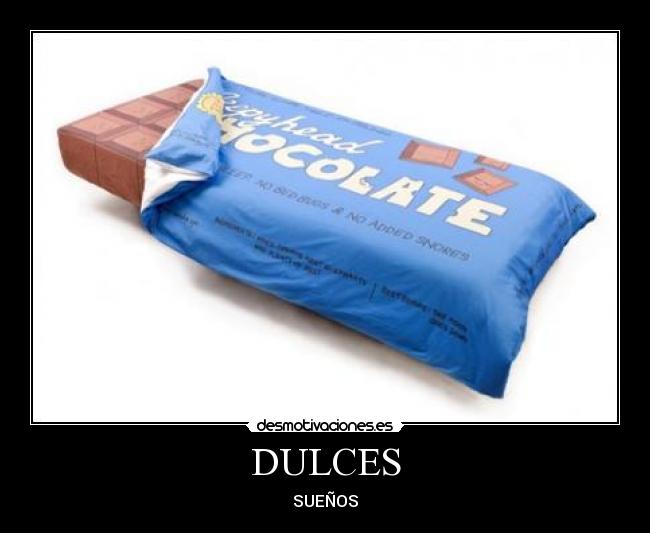 DULCES - SUEÑOS