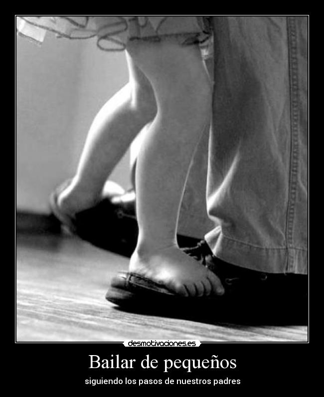 Bailar de pequeños -