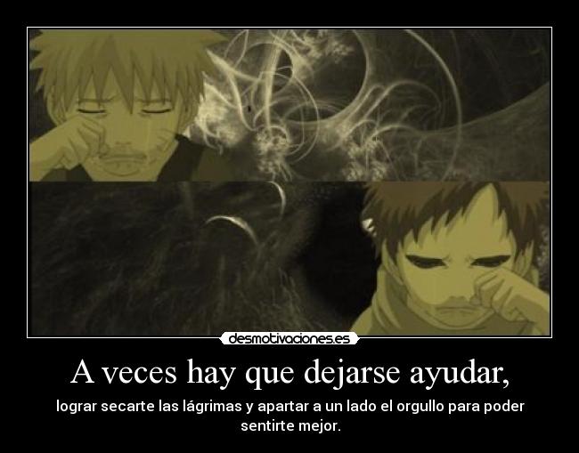 carteles darkskyx objetivamente empirico nomiresaqui continua homenaje gaara del anime naruto desmotivaciones