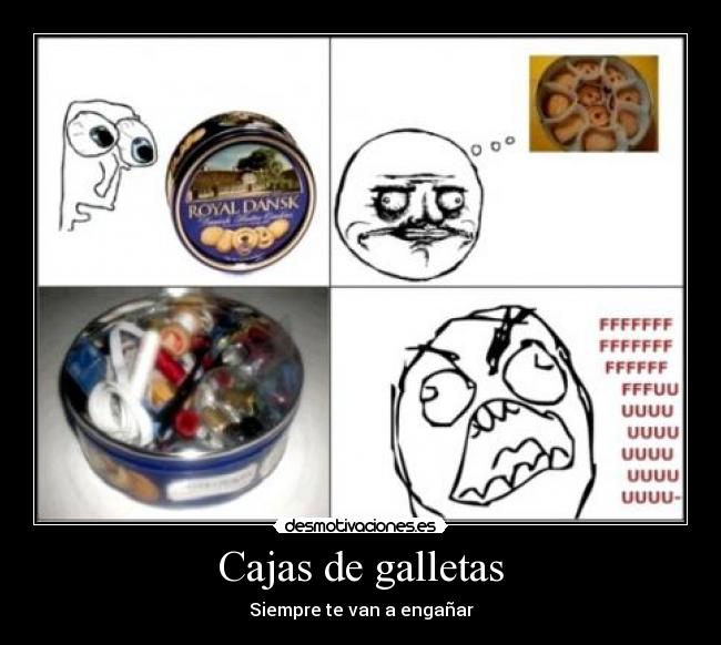 Cajas de galletas - 