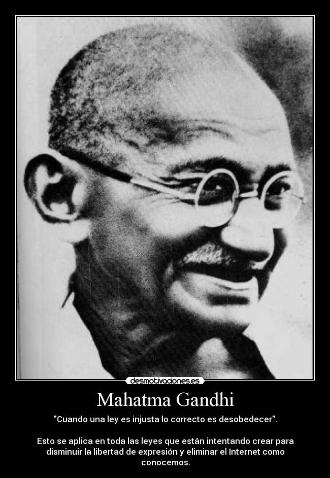 Mahatma Gandhi -