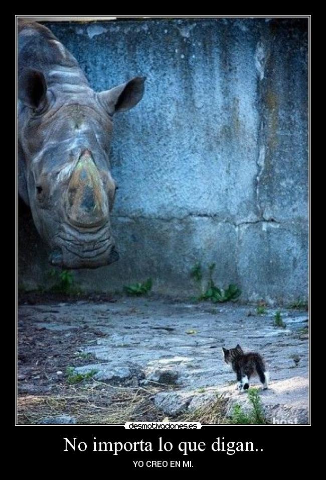 No importa lo que digan.. -