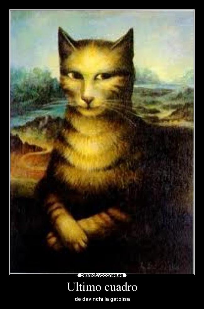 carteles gatolisa desmotivaciones