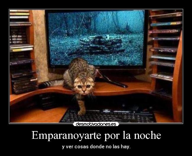 Emparanoyarte por la noche -
