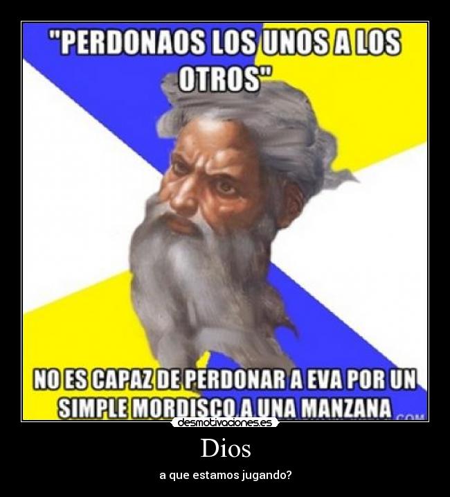 carteles dios dios desmotivaciones