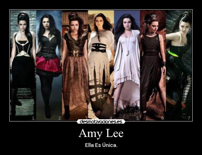 Amy Lee - Ella Es Única.