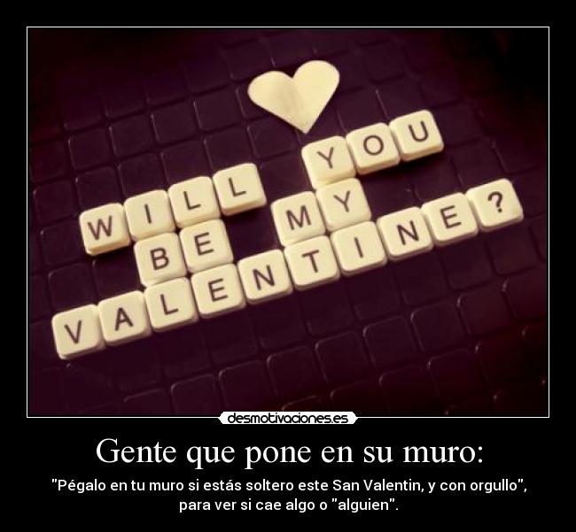 Gente que pone en su muro: - 