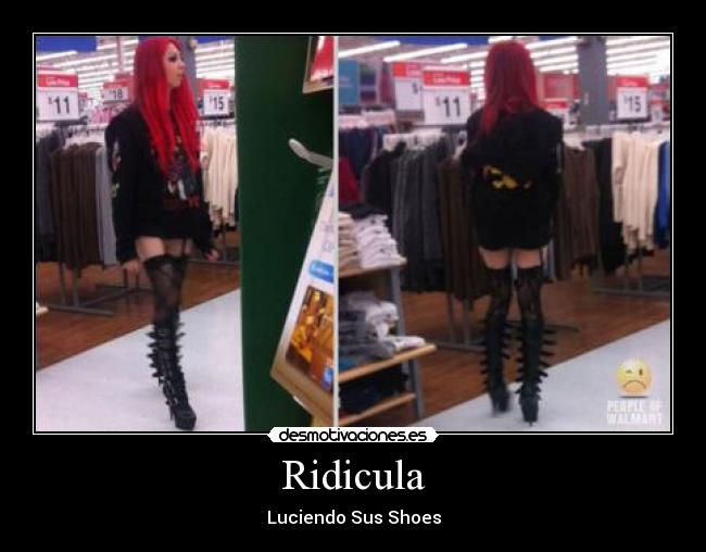 Ridicula - Luciendo Sus Shoes