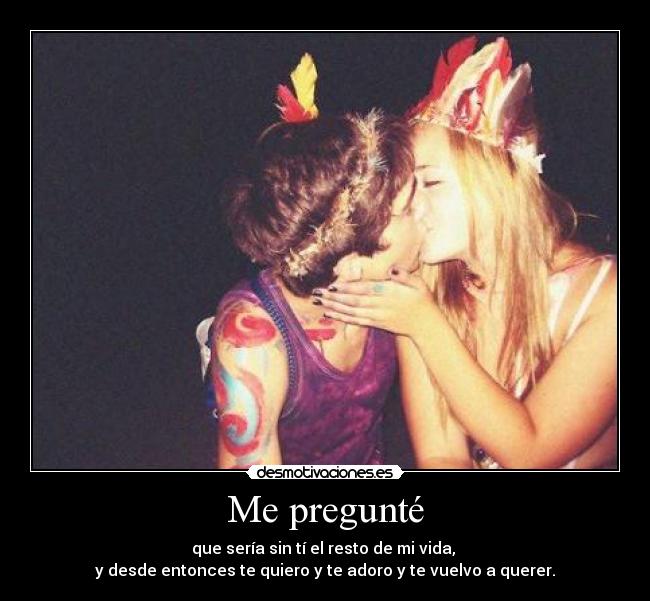 Me pregunté - 