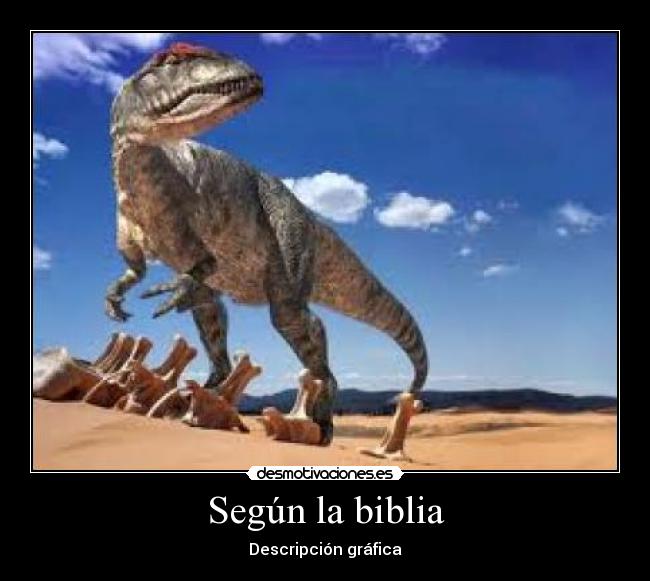 Según la biblia - Descripción gráfica