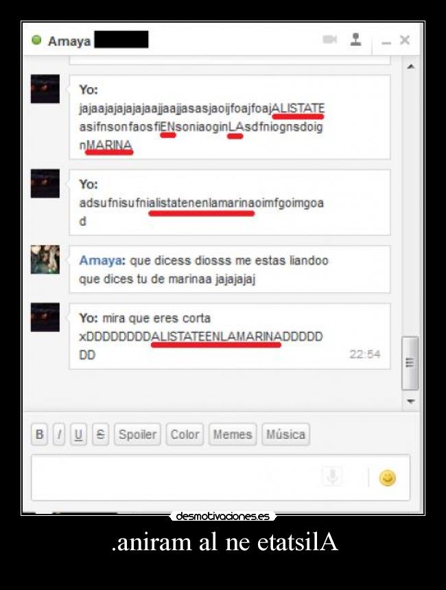 .aniram al ne etatsilA -