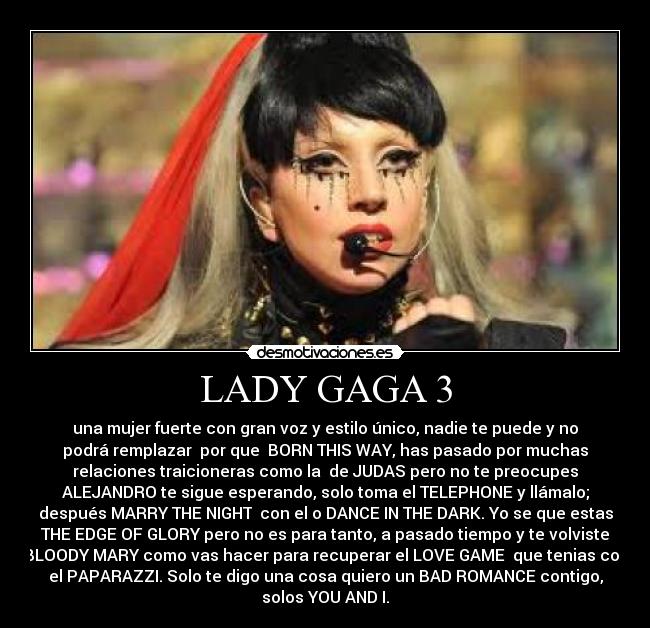 LADY GAGA 3 -