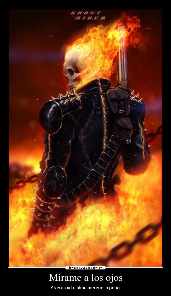 carteles ghost rider comic que recuerdo desmotivaciones