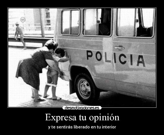 Expresa tu opinión - y te sentirás liberado en tu interior