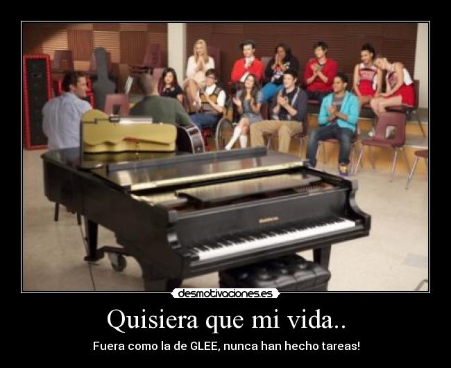 Quisiera que mi vida.. -