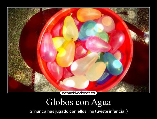 Globos con Agua - 