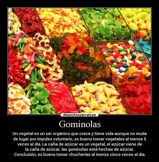 Gominolas -