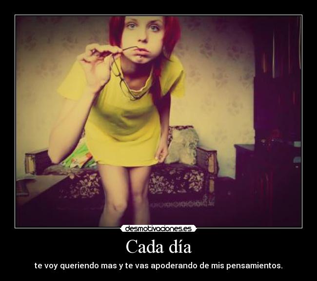 Cada día -