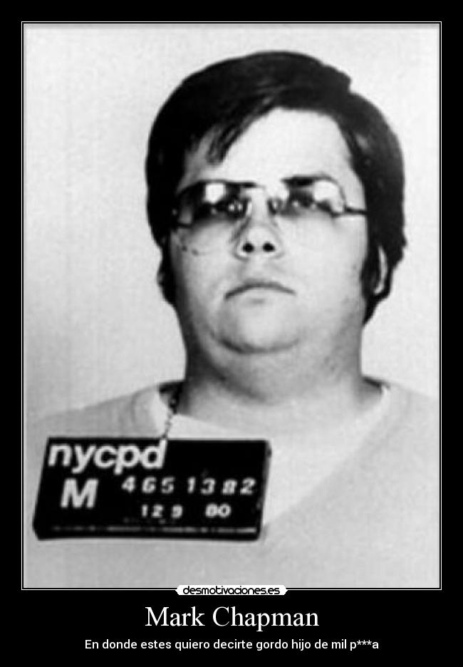 Mark Chapman -
