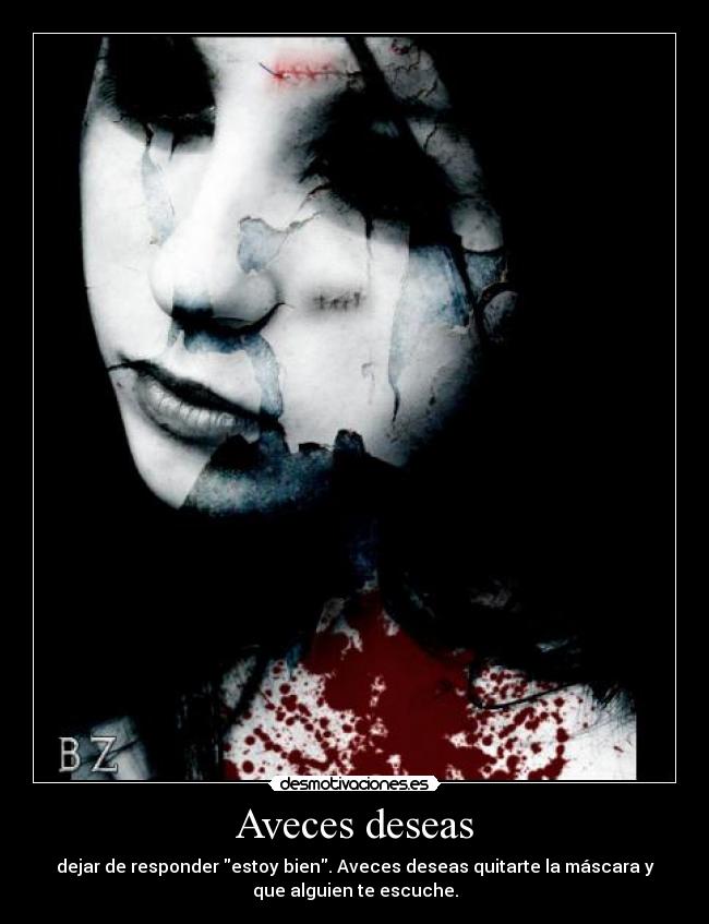 Aveces deseas - 