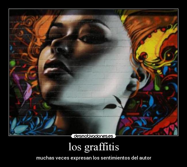 los graffitis -