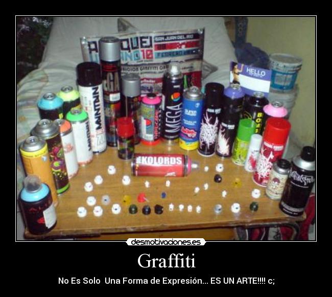 Graffiti - No Es Solo  Una Forma de Expresión... ES UN ARTE!!!! c;