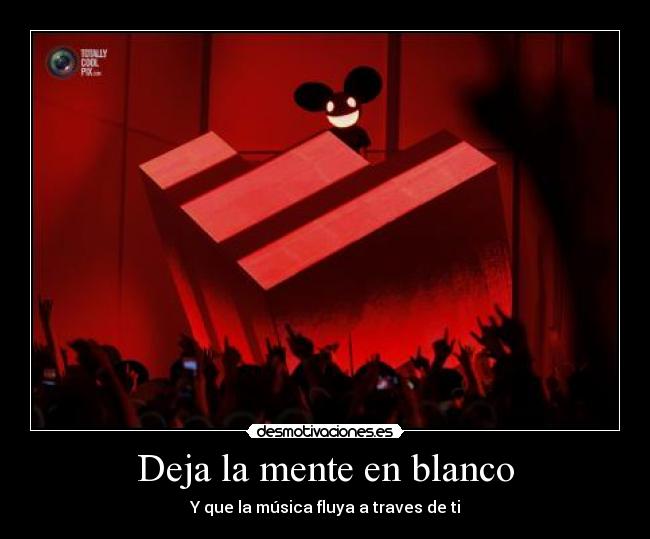 Deja la mente en blanco -