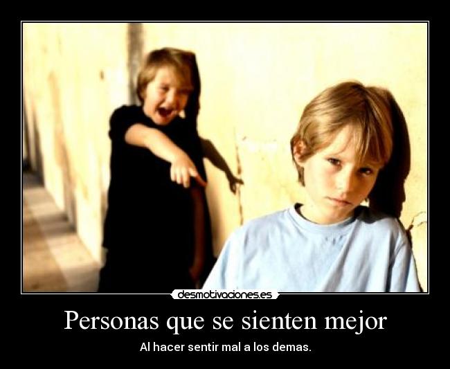 Personas que se sienten mejor -