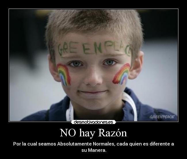 NO hay Razón -