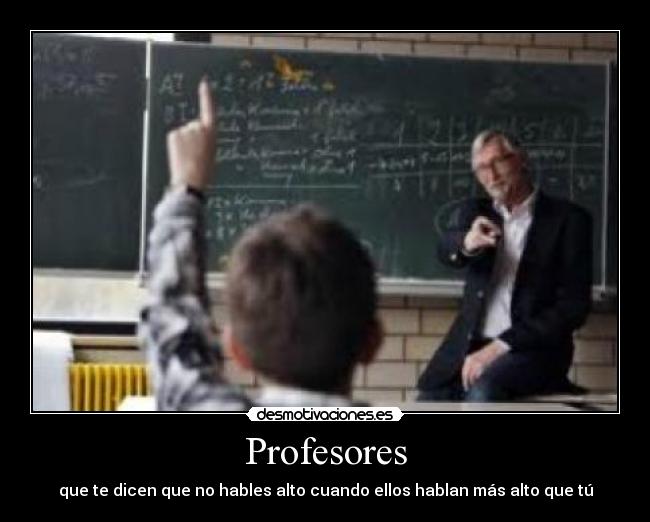 Profesores -