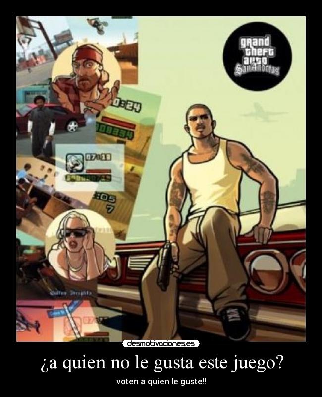 carteles san andreas desmotivaciones