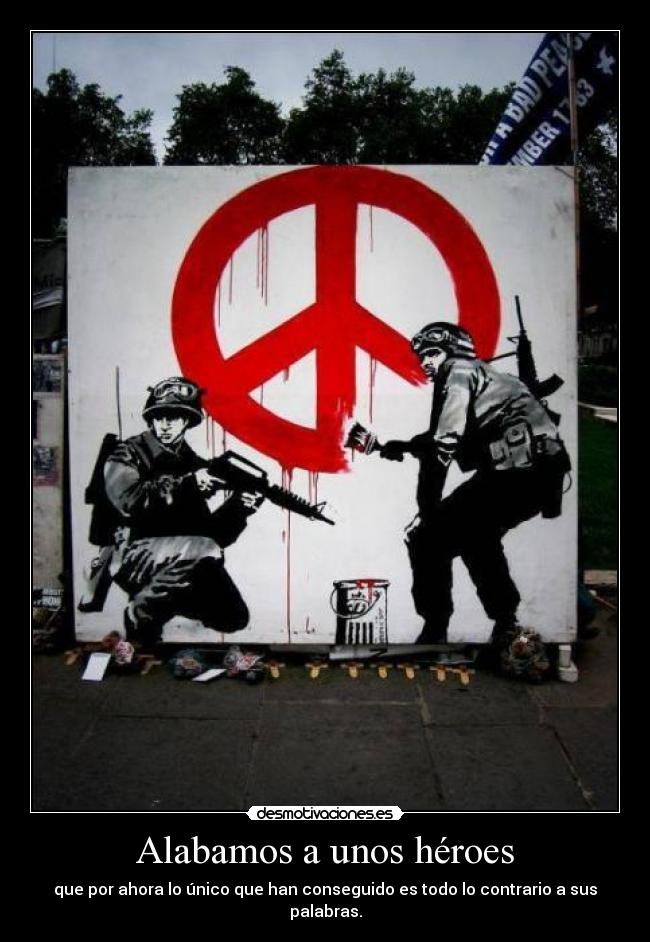 Alabamos a unos héroes - 
