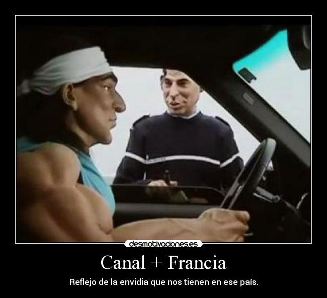 carteles cana plus francia desmotivaciones