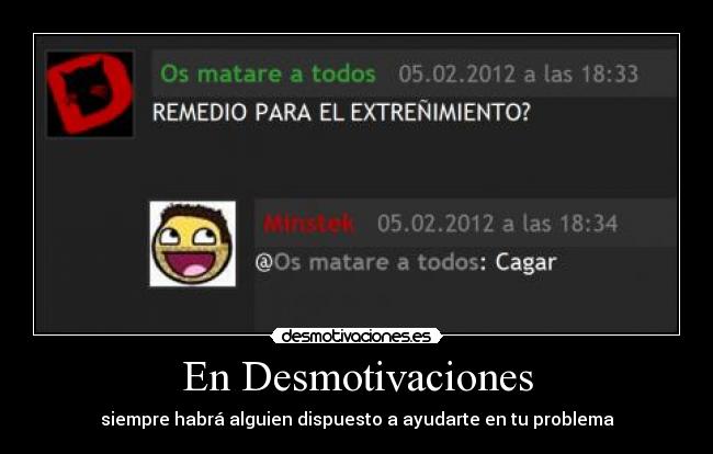 En Desmotivaciones -