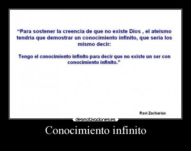 Conocimiento infinito - 