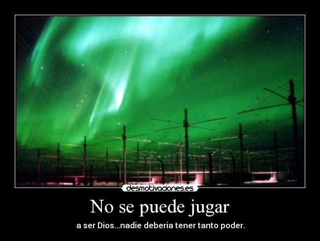 No se puede jugar -