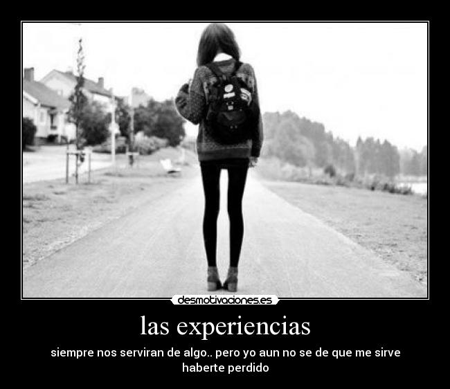 las experiencias - 