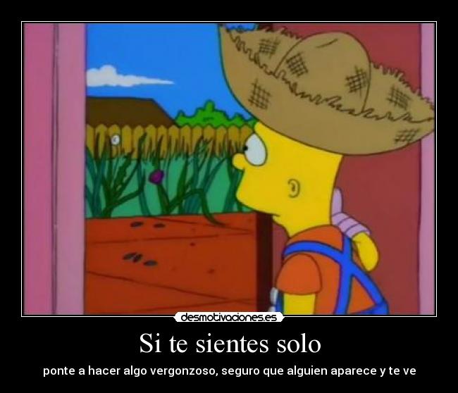 Si te sientes solo - 