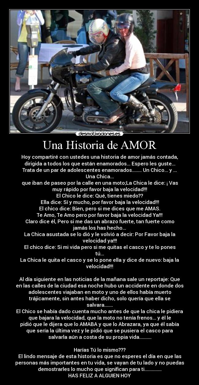 carteles historia amor una historia amor desmotivaciones