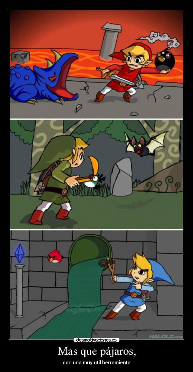 Mas que pájaros, - son una muy útil herramienta