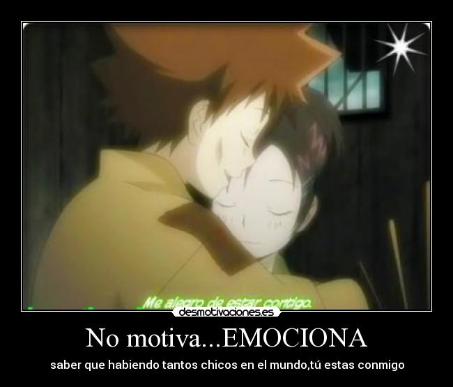 No motiva...EMOCIONA - 