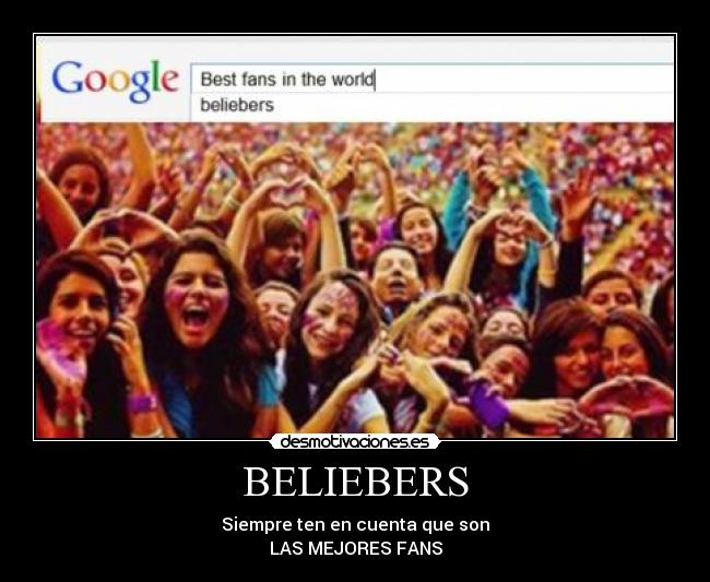 BELIEBERS -